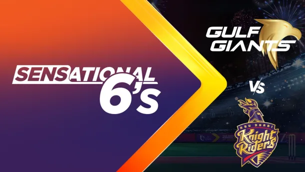 Gulf Giants vs Abu Dhabi Knight Riders | Full Match | Sensational 6s 