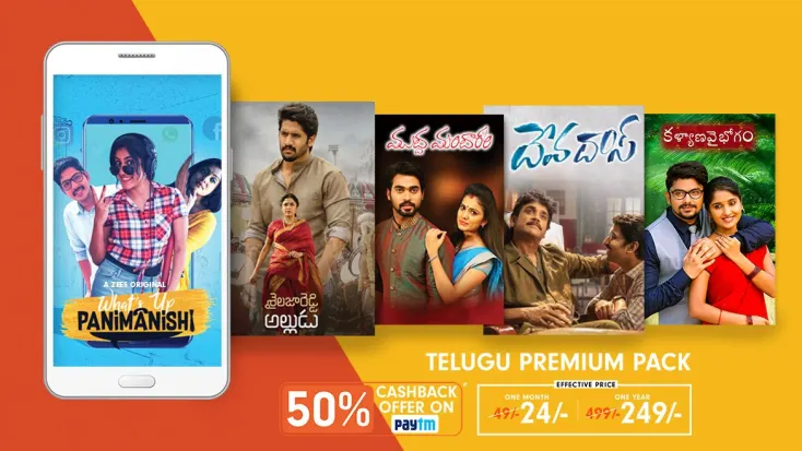 Zee5 telugu best sale live tv