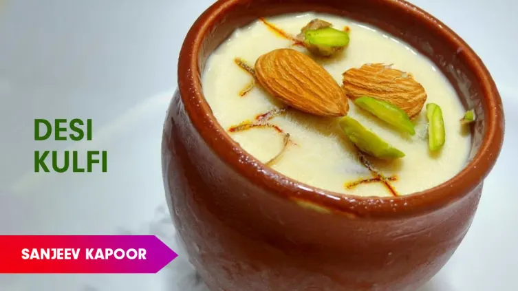 Kesari Kulfi Recipe by Sanjeev Kapoor Episode 222
