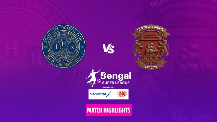 Jhr Royal City Fc Malda | Murshidabungad Vs North 24 Parganas Fc - Highlights 