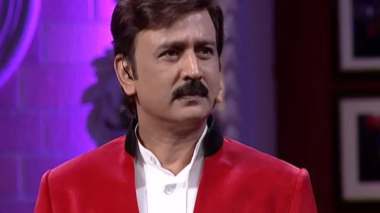 Girija Lokesh joins Srujan on the show - Weekend with Ramesh Season 2 Girija Lokesh joins Srujan on the show - Weekend with Ramesh Season 2