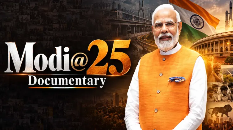 Modi@25 Documentary Streaming Now On NDTV India