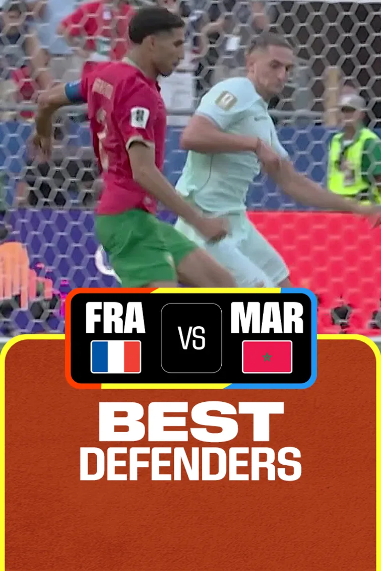 FRA Vs MAR | Best Defenders | FIFA World Cup 2026 