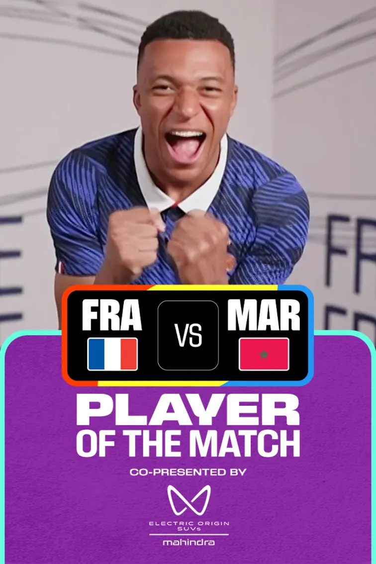 Kylian Mbappé | POTM | FRA Vs MAR 