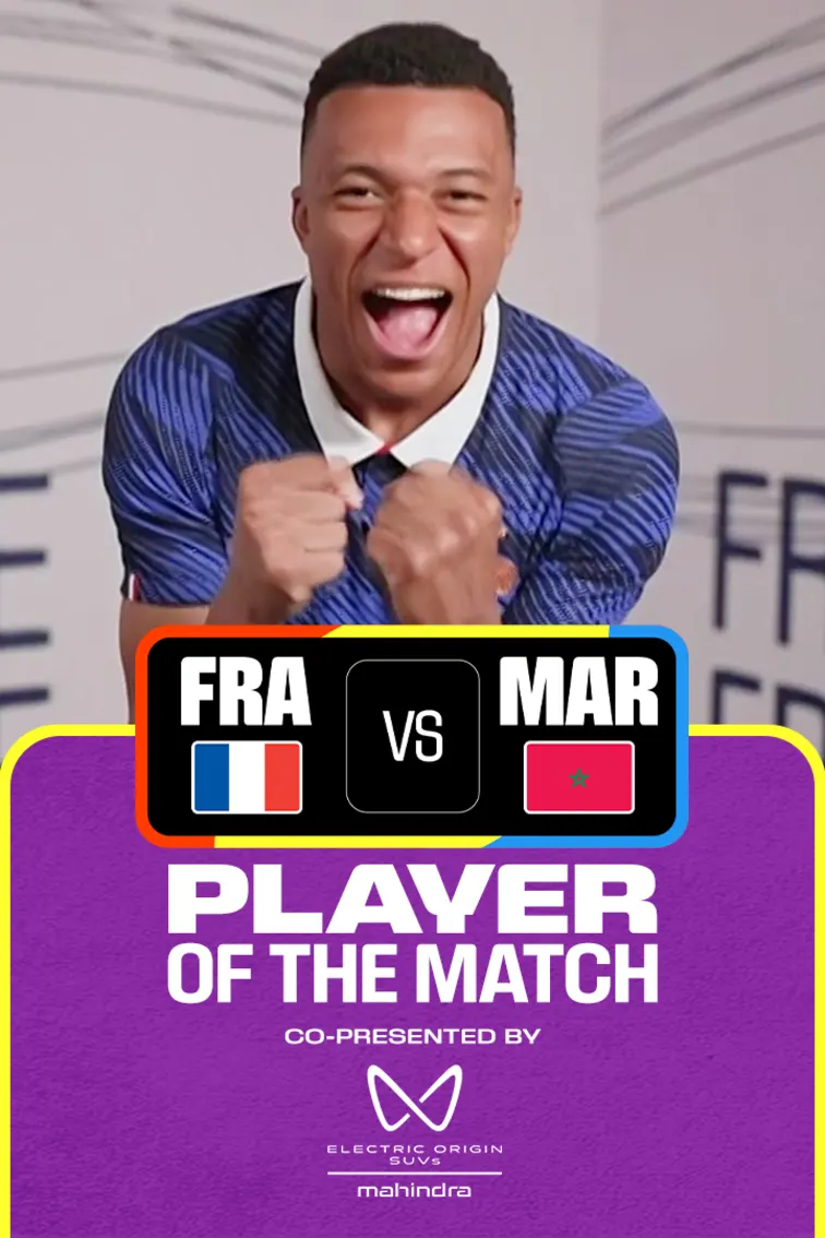 Kylian Mbappé | POTM | FRA Vs MAR 