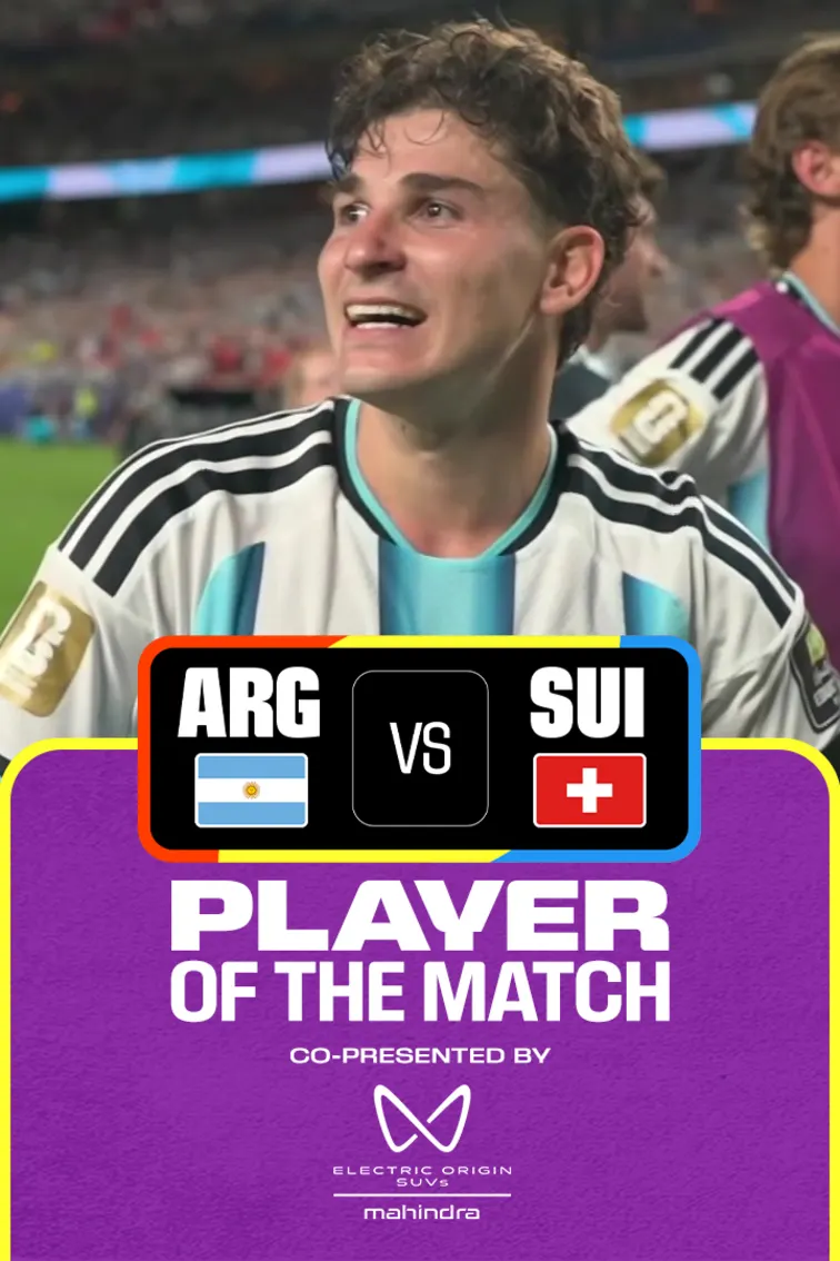 Julián Álvarez | POTM | ARG Vs SUI 