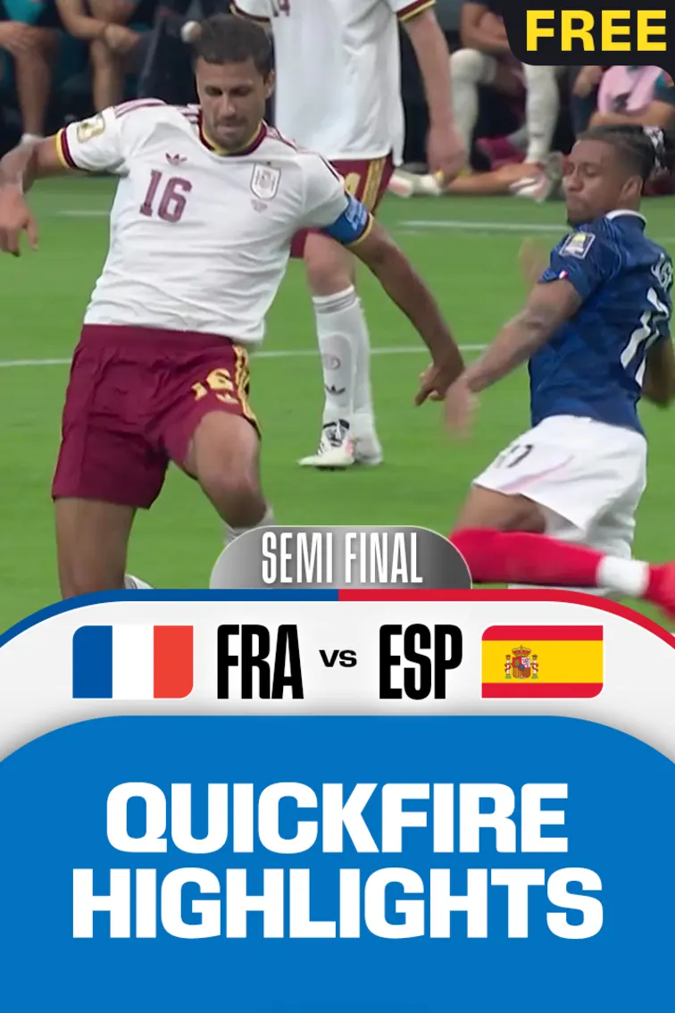 FRA Vs ESP | Quickfire Highlights | Sem-Final | FIFA World Cup 2026 