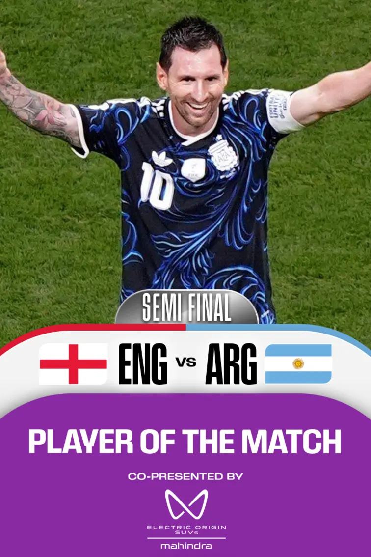 Lionel Messi | POTM | ENG Vs ARG 