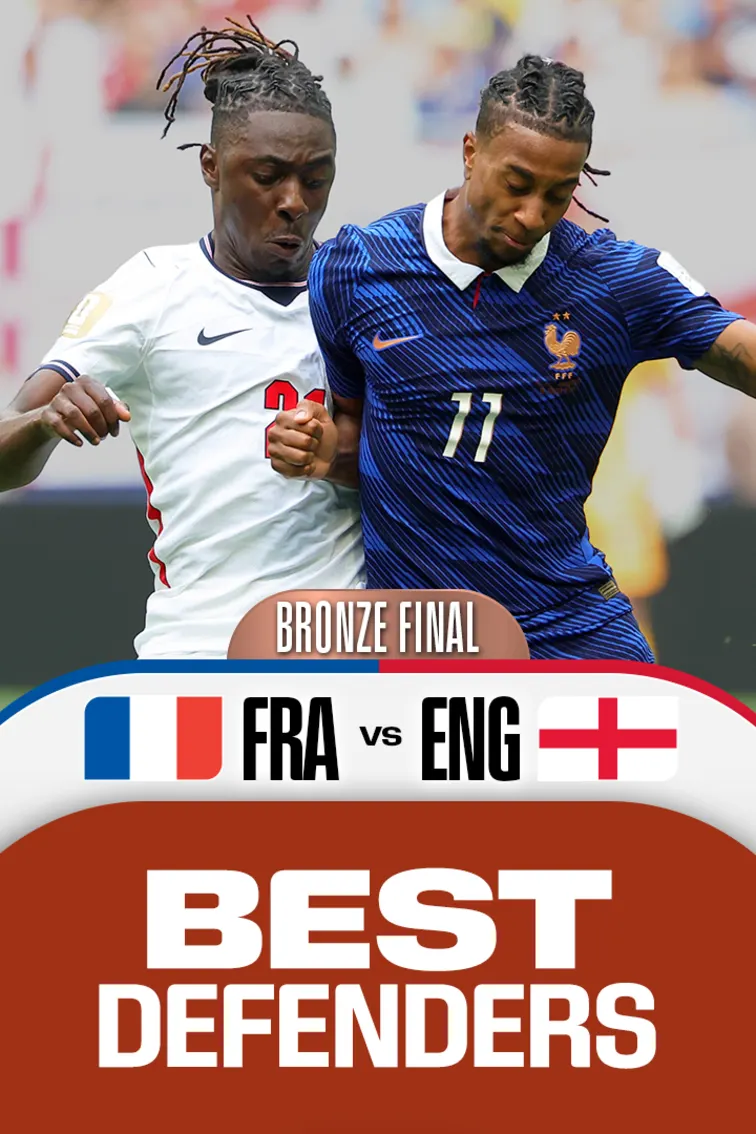 FRA Vs ENG | Best Defenders | FIFA World Cup 2026 