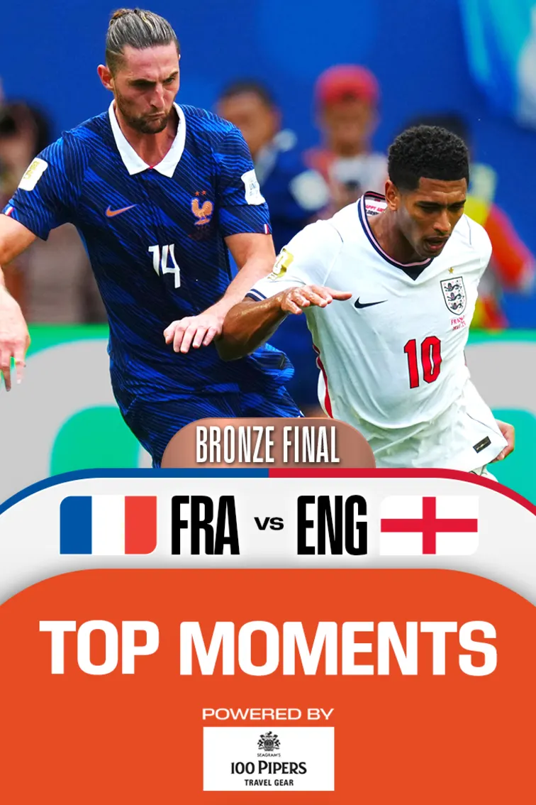 FRA Vs ENG | Top Moments | FIFA World Cup 2026 