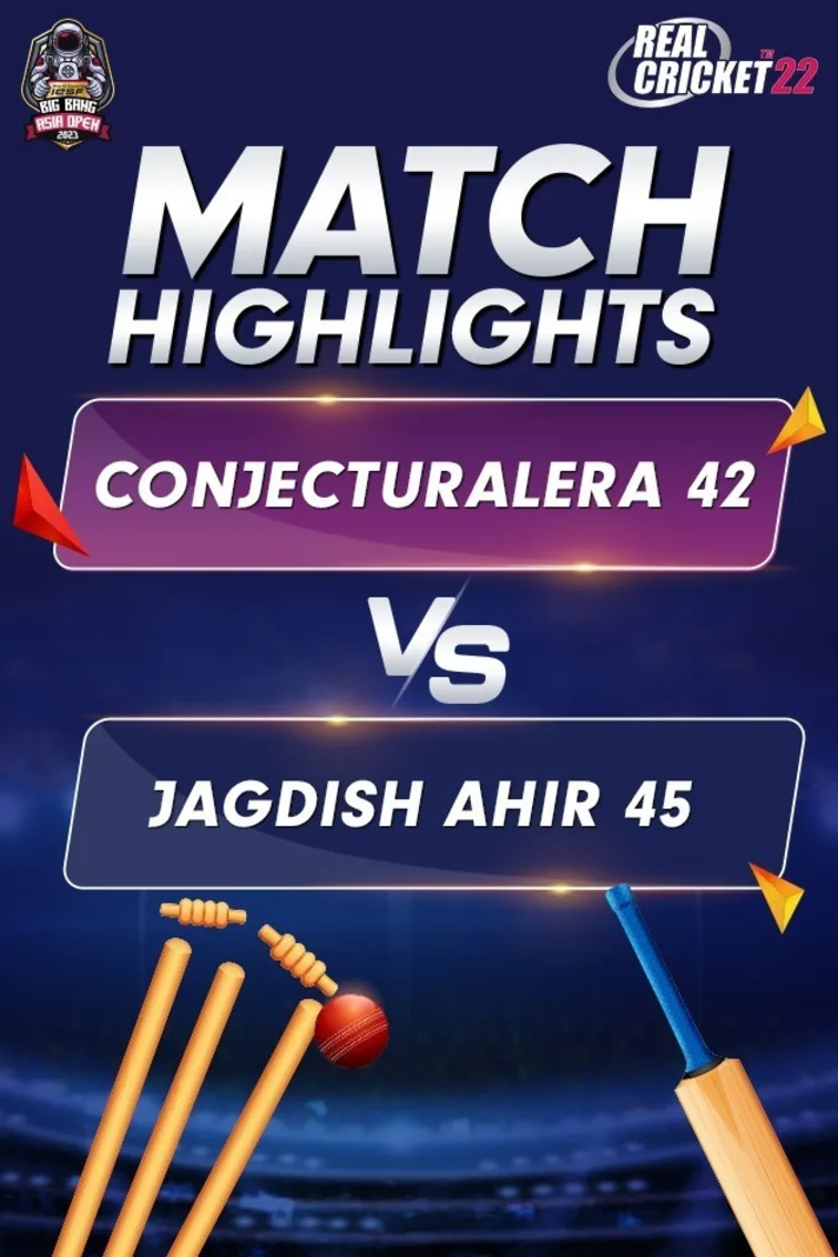 Match Highlights | Match 3 | Conjecturalera 42 vs Jagdish Ahir 45 