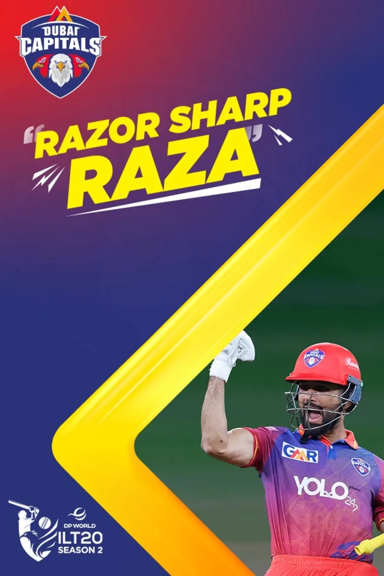 POTM: Sikandar Raza 