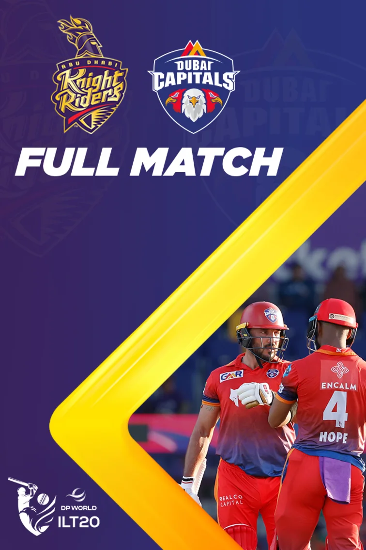 ADKR vs DC - DP World ILT20 Season 3 - Match Replay  