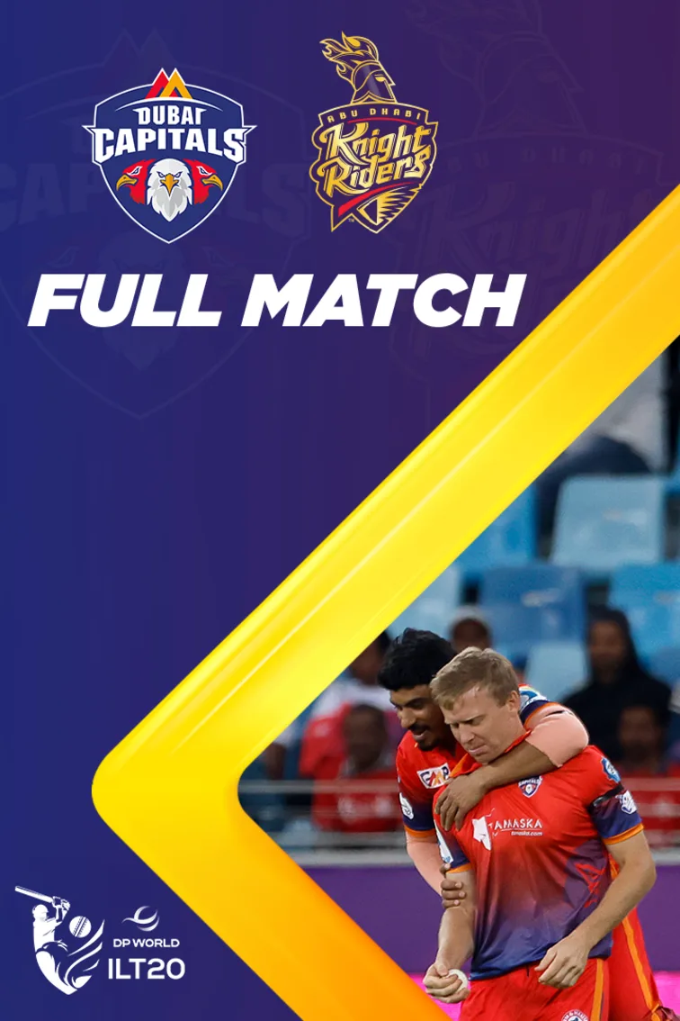 DC vs ADKR - DP World ILT20 Season 3 - Match Replay  