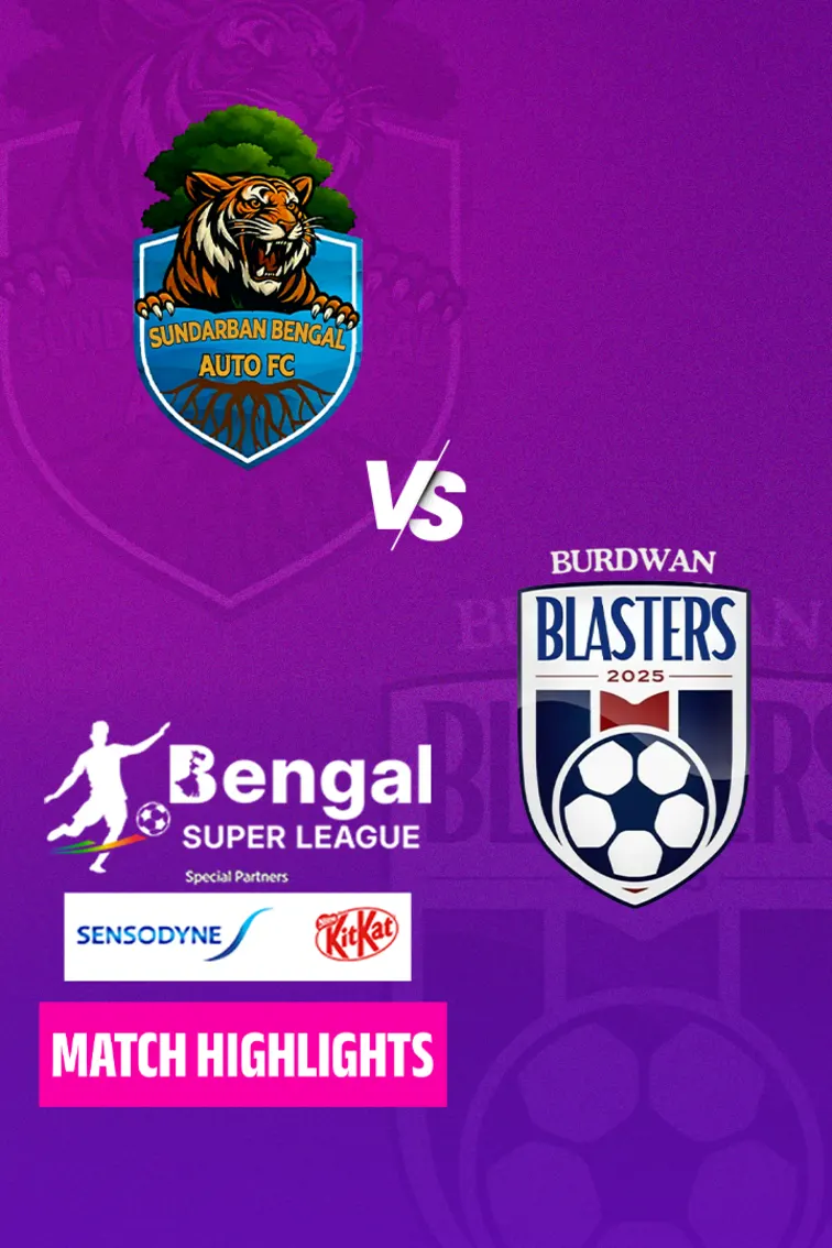Sundarban Bengal Auto Fc Vs Burdwan Blasters - Highlights 