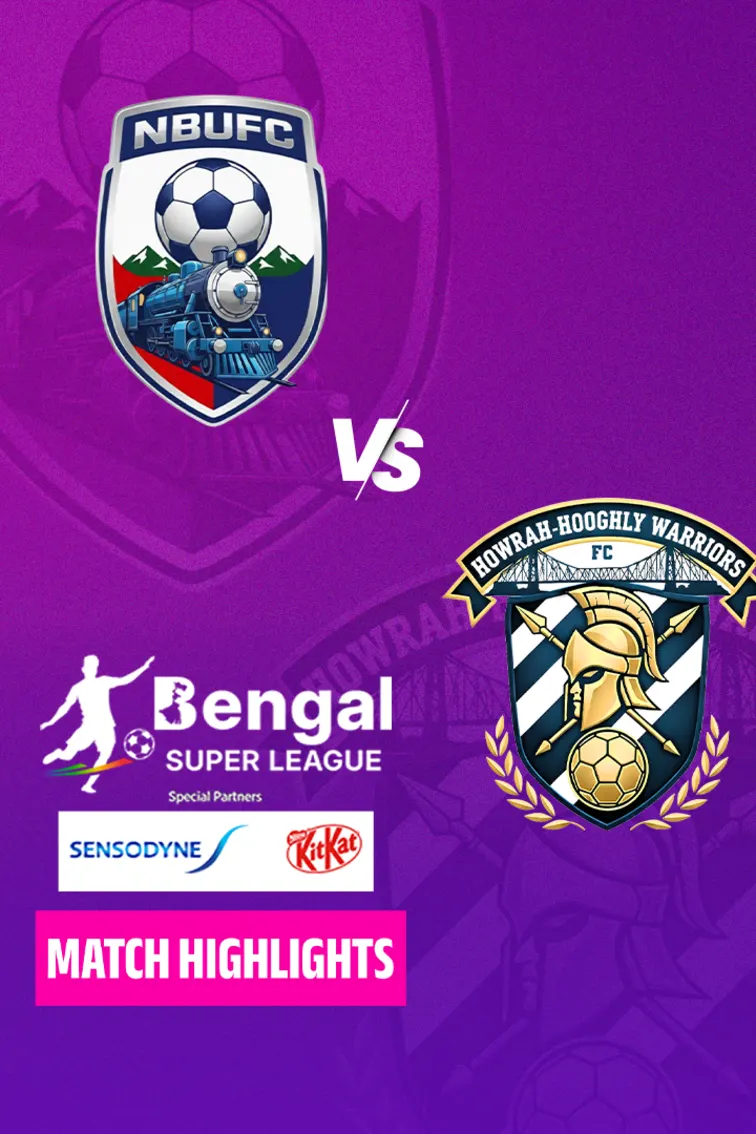 Northbengal United Fc Vs Howrah Hooghly Warriors - Highlights 