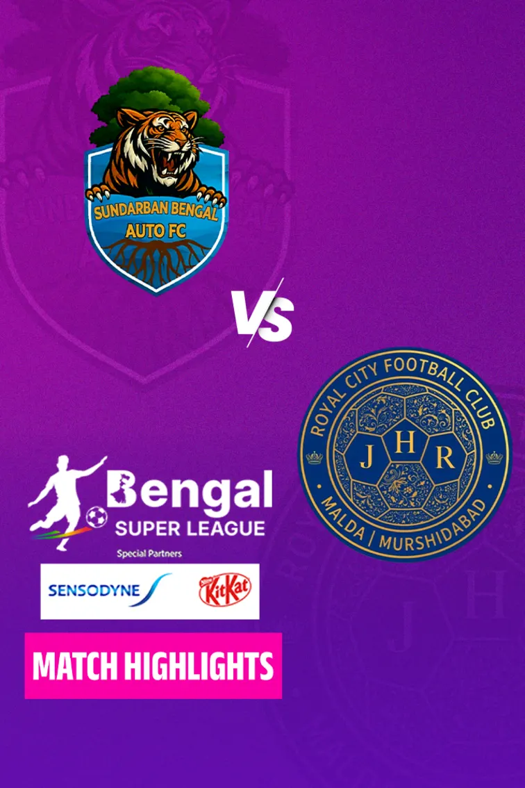 Sundarban Bengal Auto Fc Vs Jhr Royal City Fc Malda - Highlights 