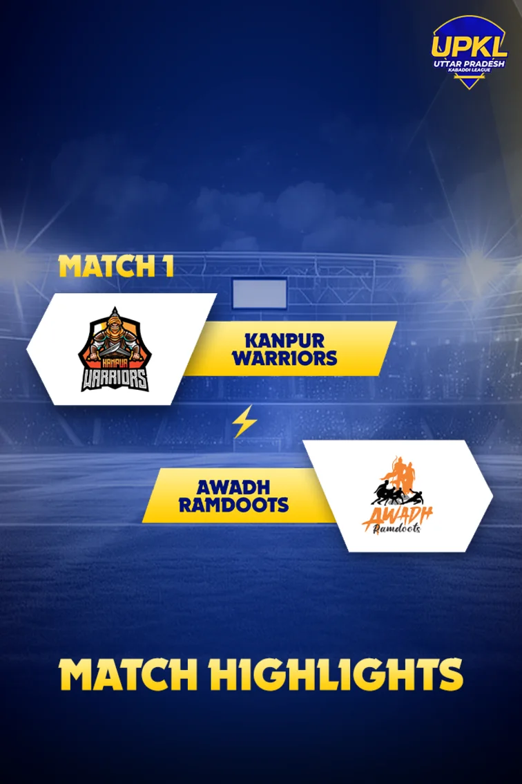 Kanpur Warriors Vs Awadh Ramdoots - Highlights 