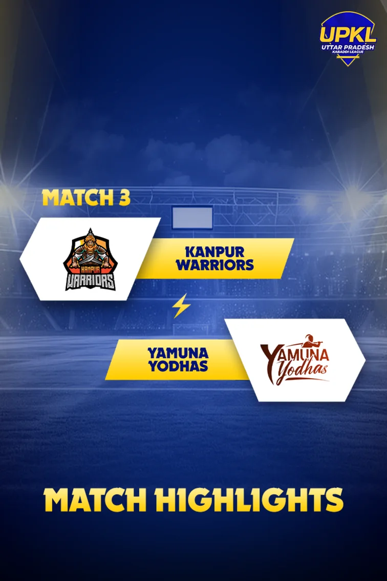 Kanpur Warriors Vs YamunaYoddhas - Highlights 