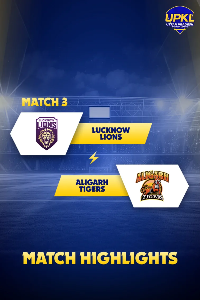 Lucknow Lions Vs Aligarh Tigers - Highlights 