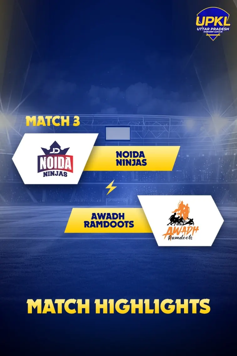 JD Noida Ninjas Vs Awadh Ramdoots - Highlights 