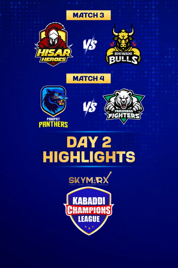 Kabaddi Champions League  Highlights Day 2 