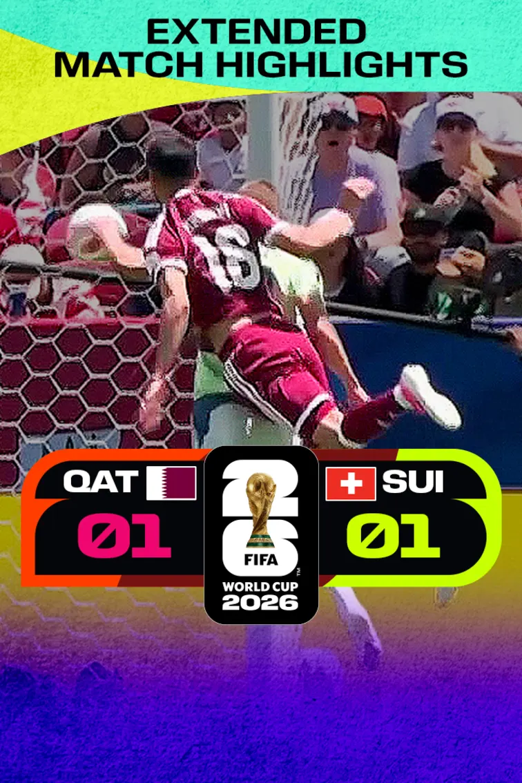QAT Vs SUI | Extended Highlights| FIFA World Cup 2026 