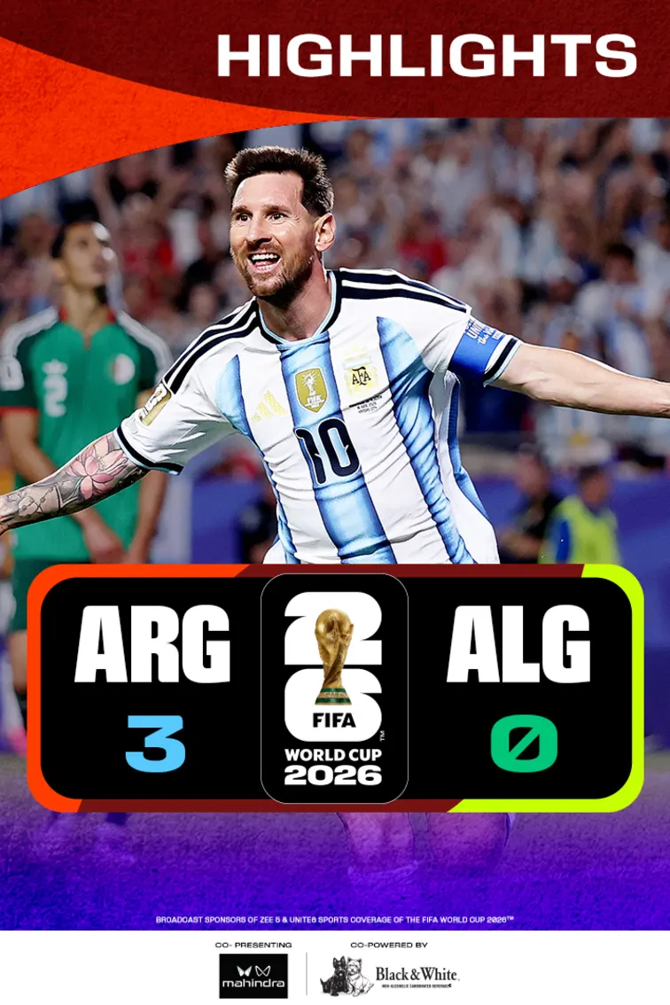 ARG Vs ALG | Highlights | FIFA World Cup 2026 