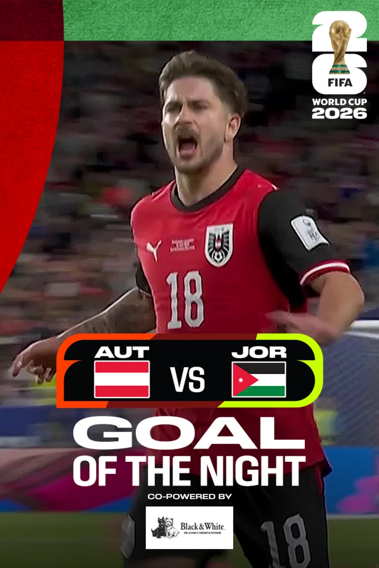 AUT Vs JOR | Goal of the Night | FIFA World Cup 2026 