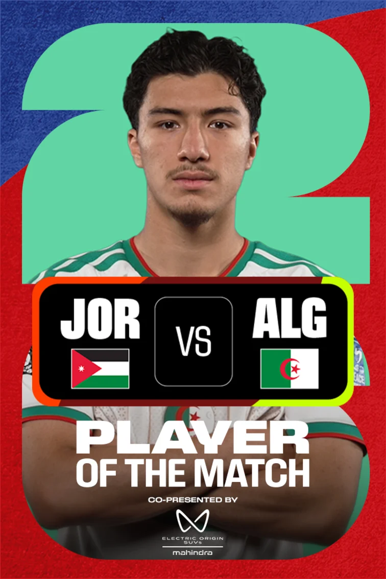 Ibrahim Maza | POTM | JOR Vs ALG 