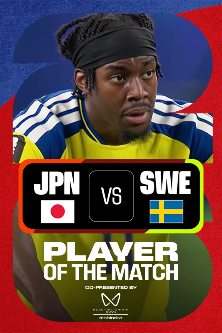 Anthony Elanga | POTM | JPN Vs SWE 