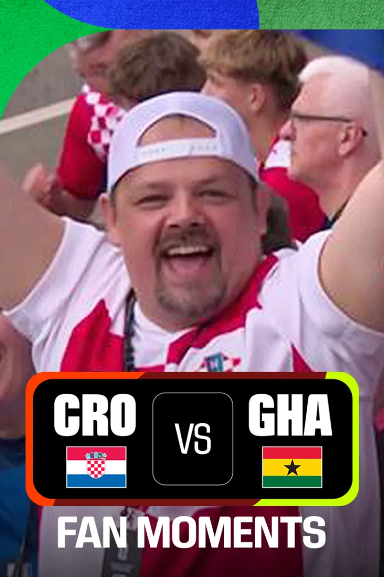 CRO Vs GHA | Fan Moments | FIFA World Cup 2026 