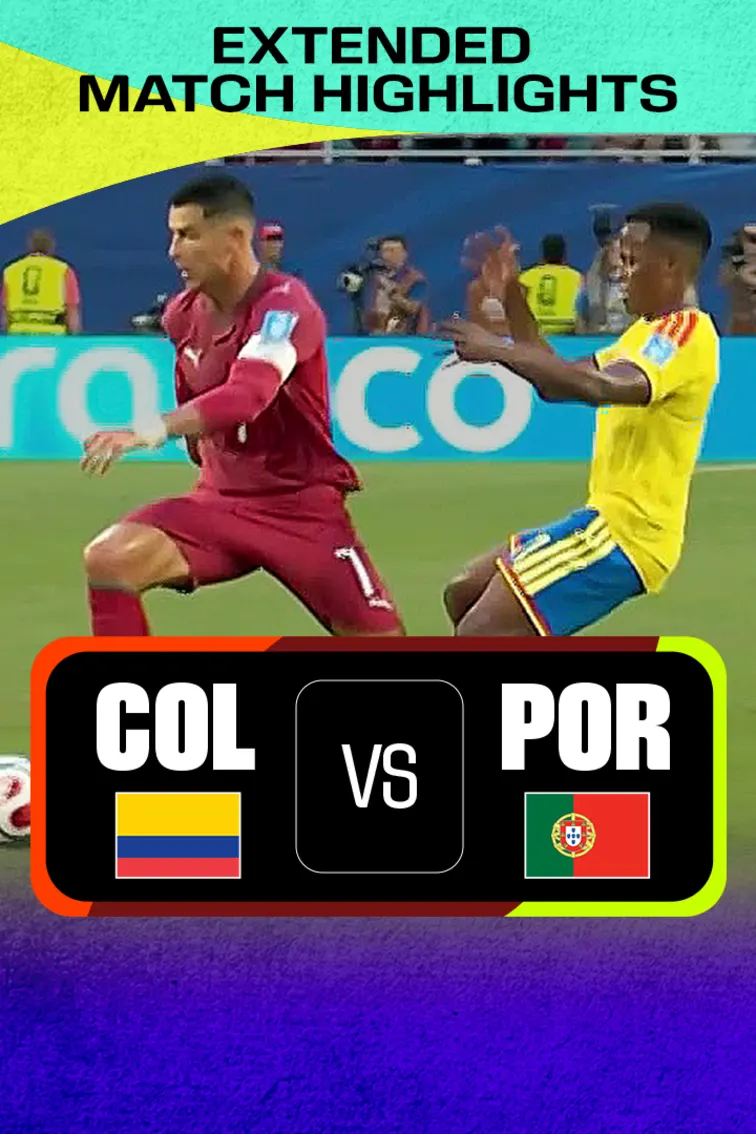 COL Vs POR | Extended Highlights | FIFA World Cup 2026 
