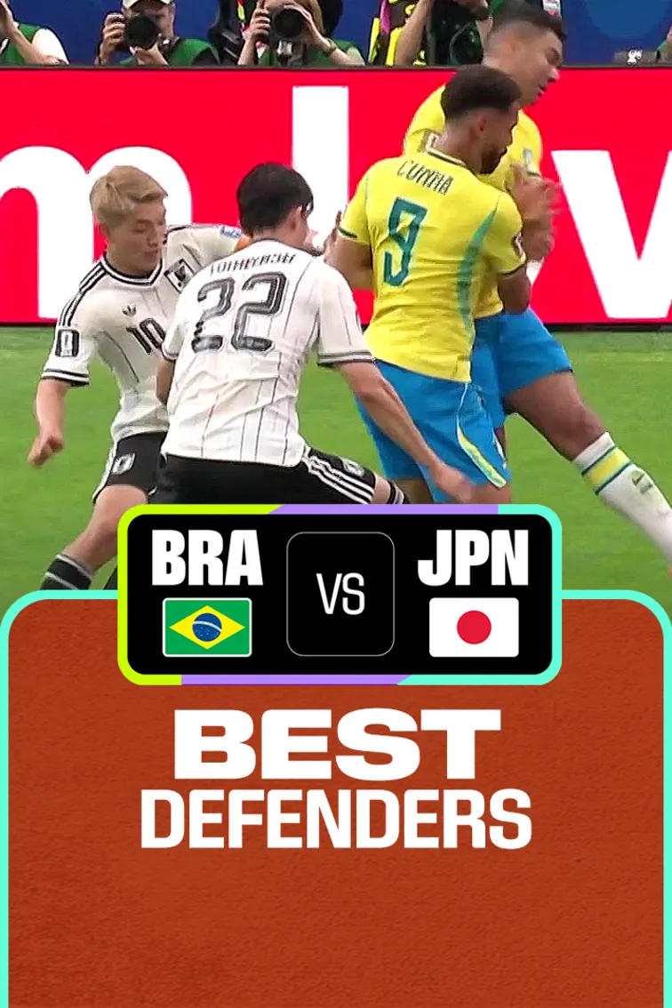 BRA Vs JPN | Best Defenders | FIFA World Cup 2026 