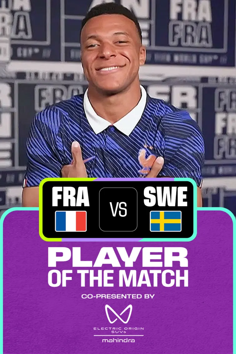 Kylian Mbappé | POTM | FRA Vs SWE 