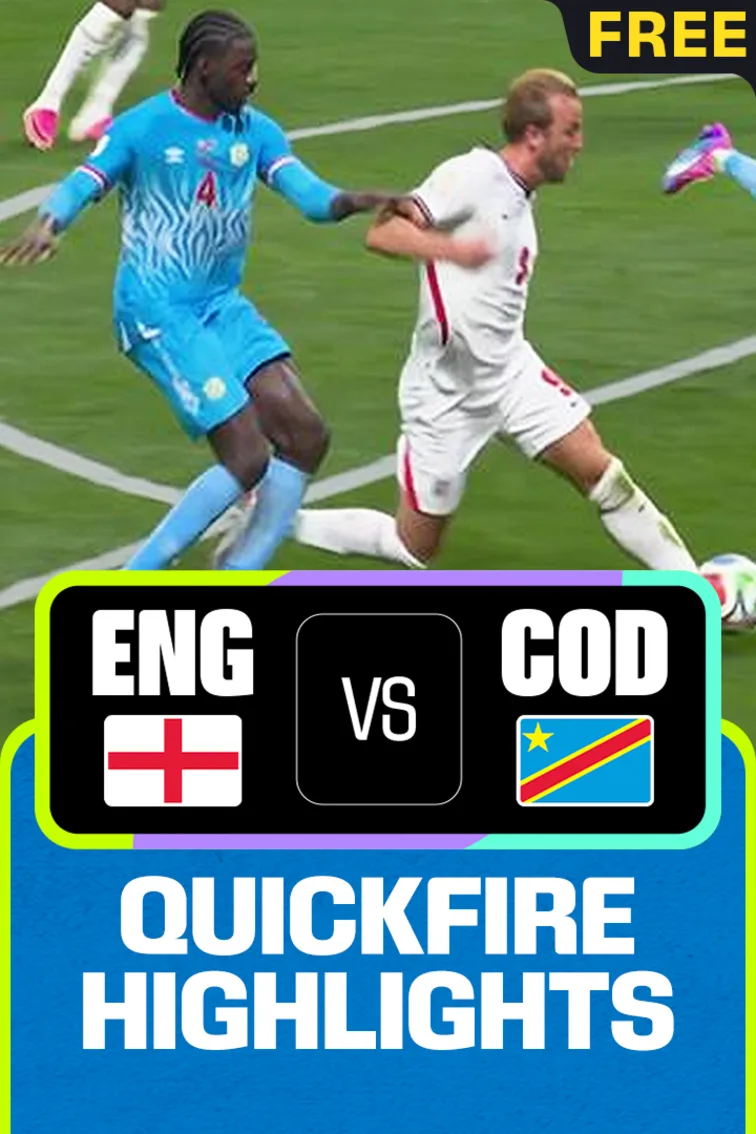 ENG Vs COD | Quickfire Highlights | FIFA World Cup 2026 