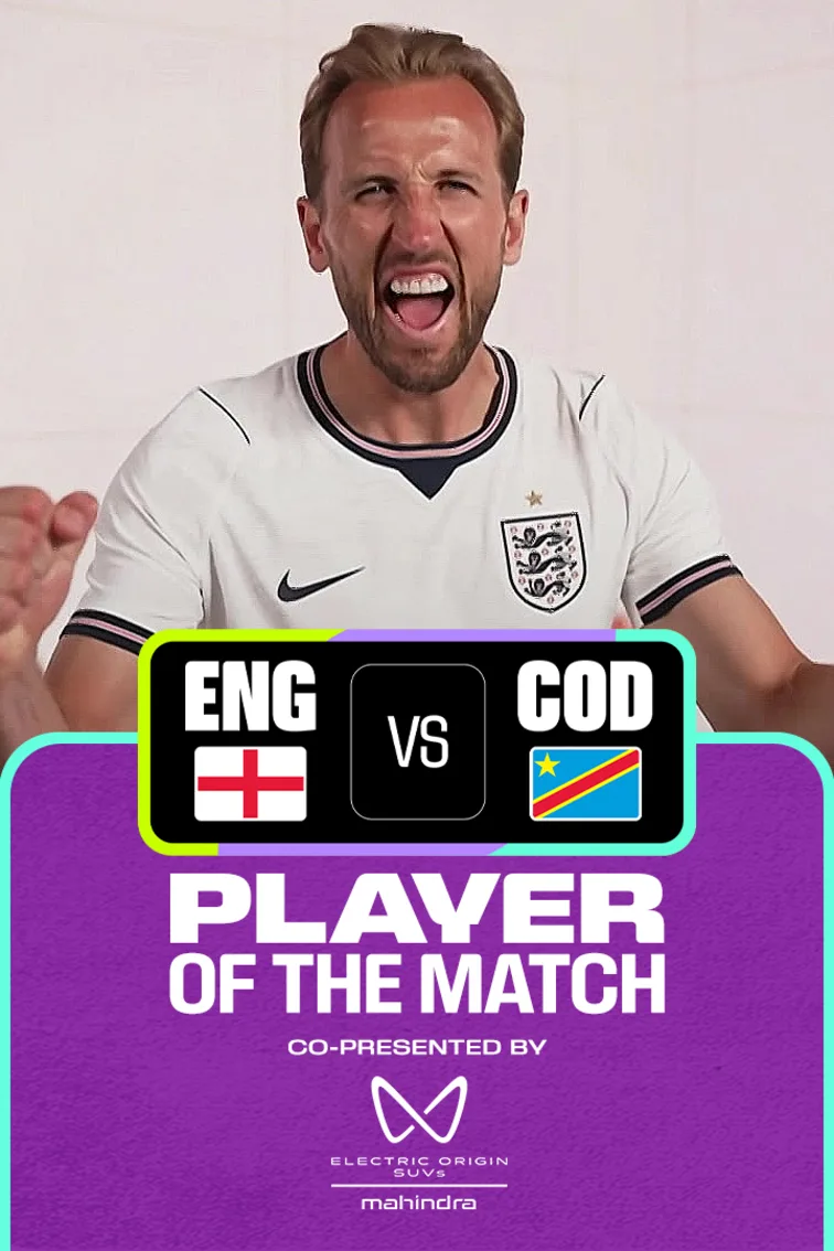 Harry Kane | POTM | ENG Vs COD 