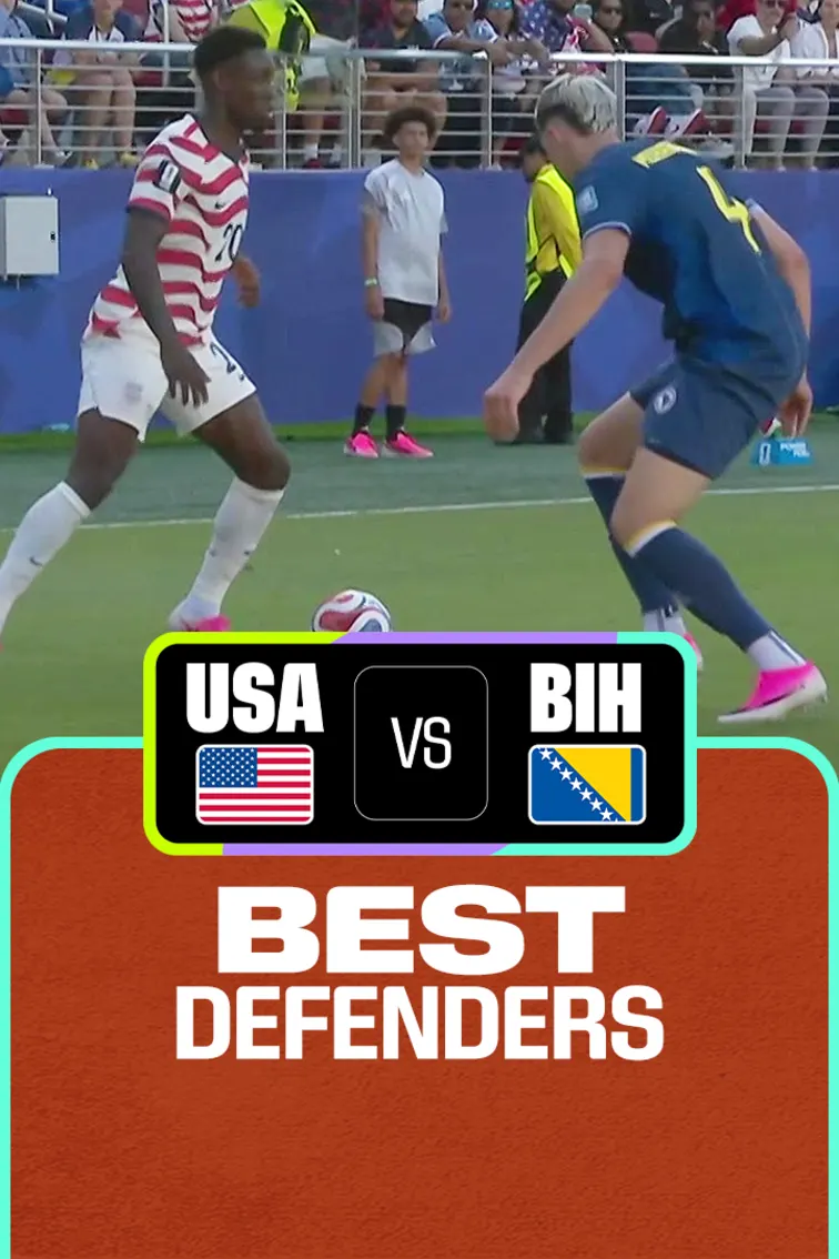 USA Vs BIH | Best Defenders | FIFA World Cup 2026 