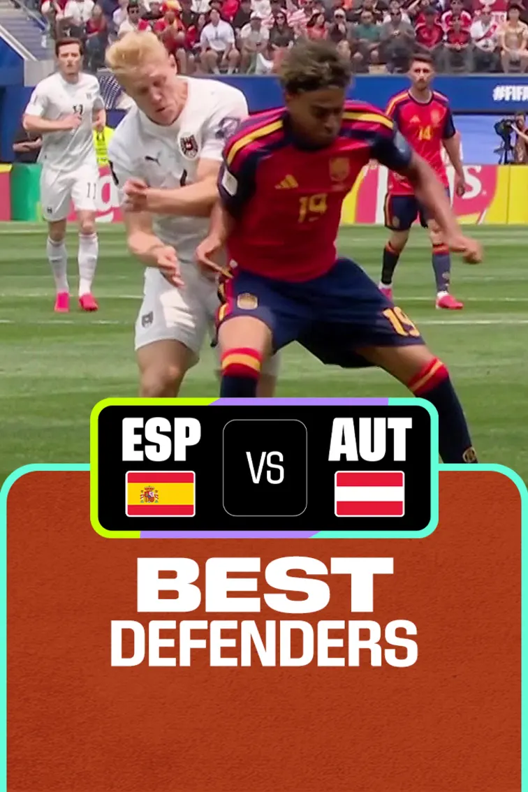 ESP Vs AUT | Best Defenders | FIFA World Cup 2026 