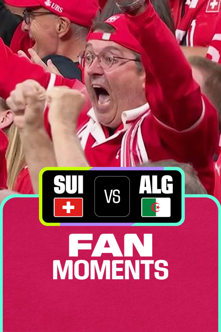 SUI Vs ALG | Fan Moments | FIFA World Cup 2026 