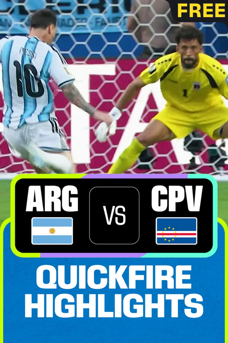 ARG Vs CPV | Quickfire Highlights | FIFA World Cup 2026 