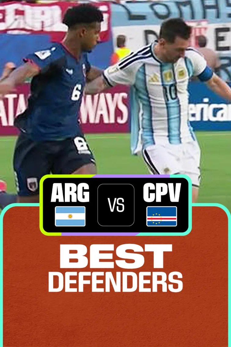 ARG Vs CPV | Best Defenders | FIFA World Cup 2026 