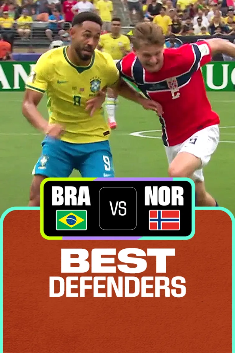 BRA Vs NOR | Best Defenders | FIFA World Cup 2026 