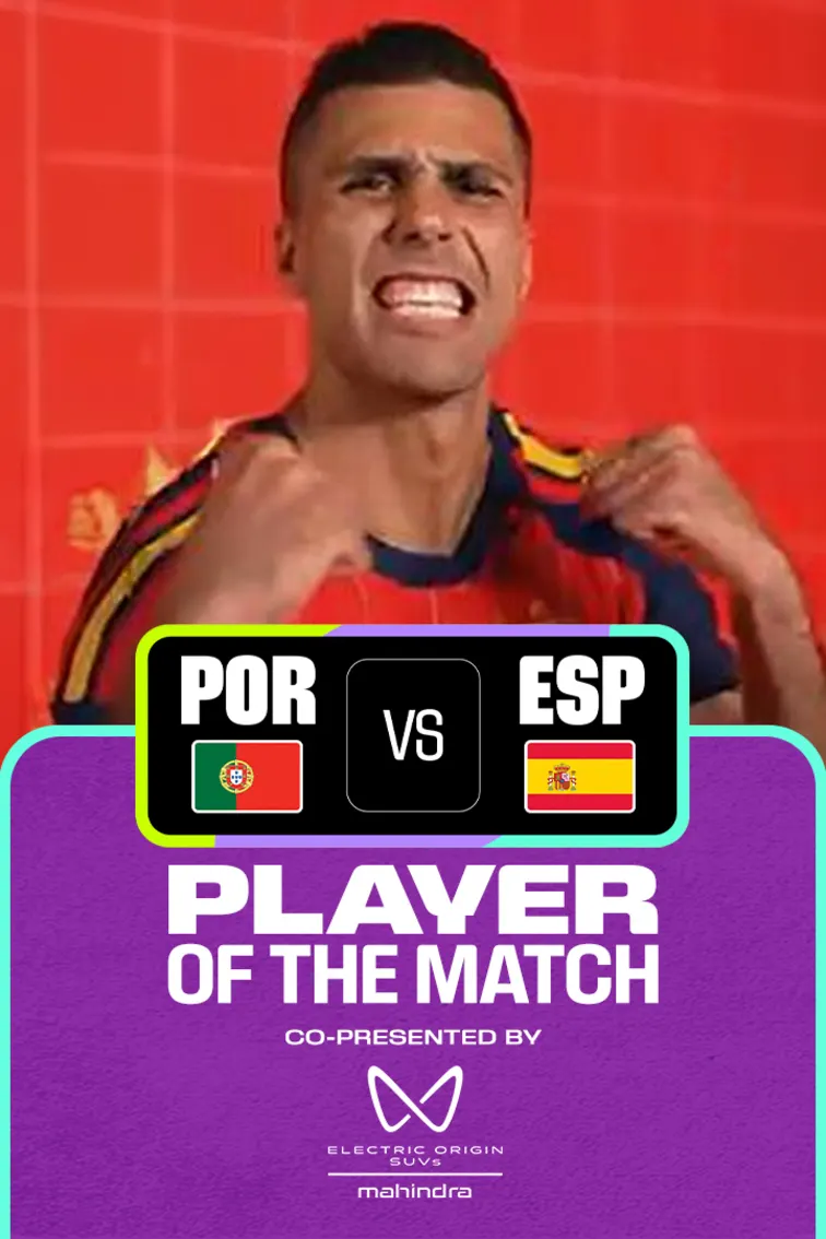 Rodri | POTM | POR Vs ESP 