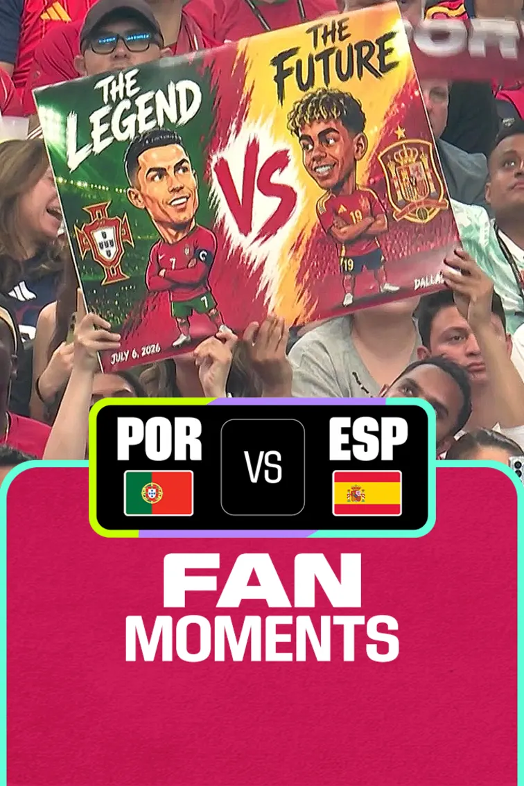 POR Vs ESP | Fan Moments | FIFA World Cup 2026 