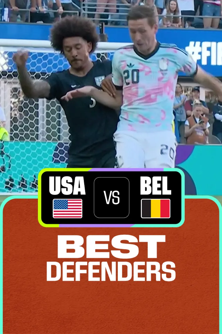 USA Vs BEL | Best Defenders | FIFA World Cup 2026 