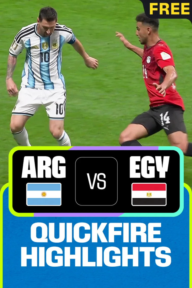 ARG Vs EGY | Quickfire Highlights | FIFA World Cup 2026 