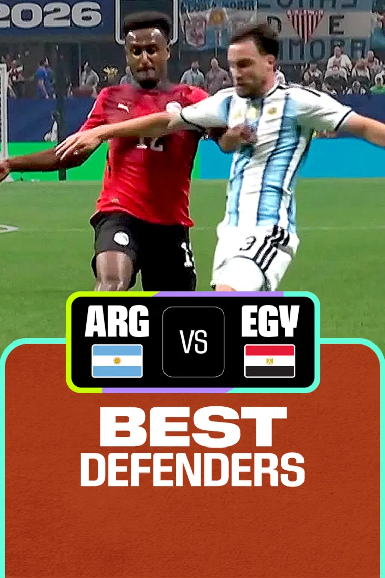 ARG Vs EGY | Best Defenders | FIFA World Cup 2026 