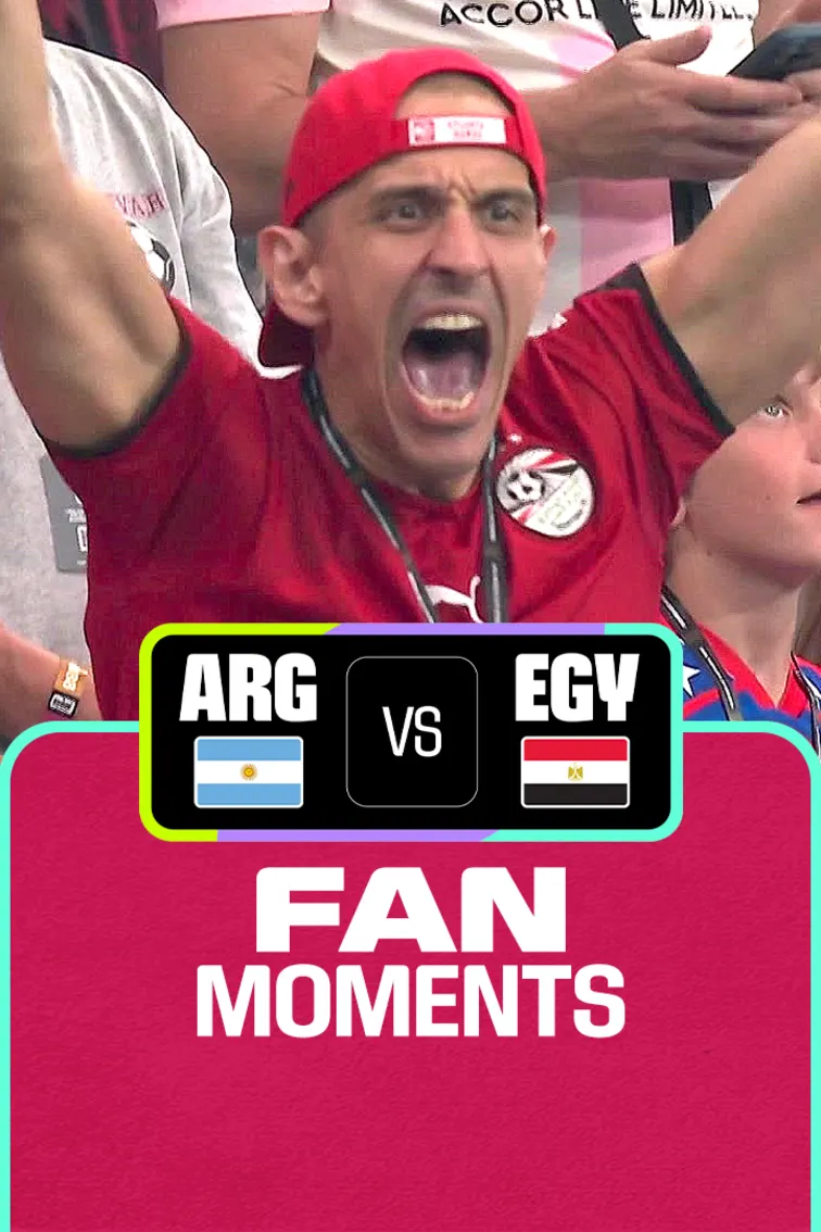 ARG Vs EGY | Fan Moments | FIFA World Cup 2026 