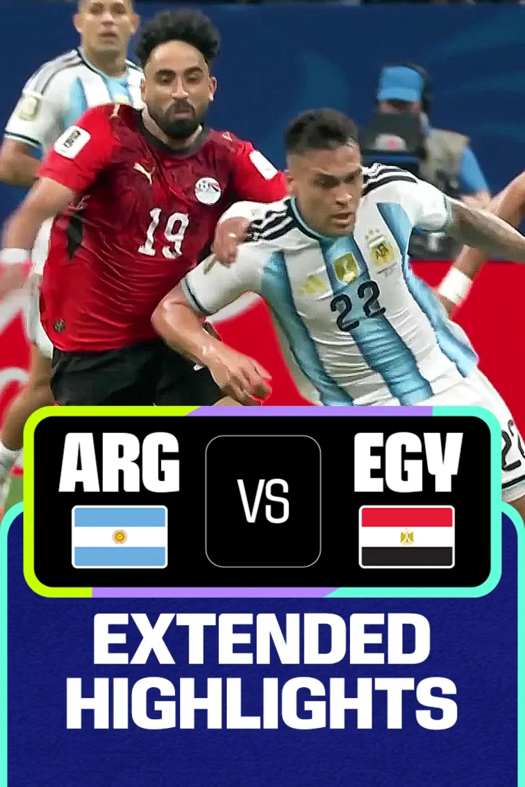 ARG Vs EGY | Extended Highlights | FIFA World Cup 2026 